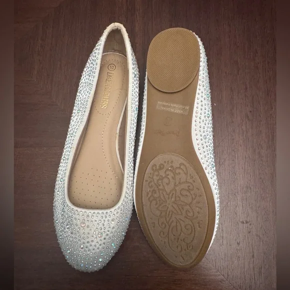 Prom Rhinestone Flats - Picture 2 of 4